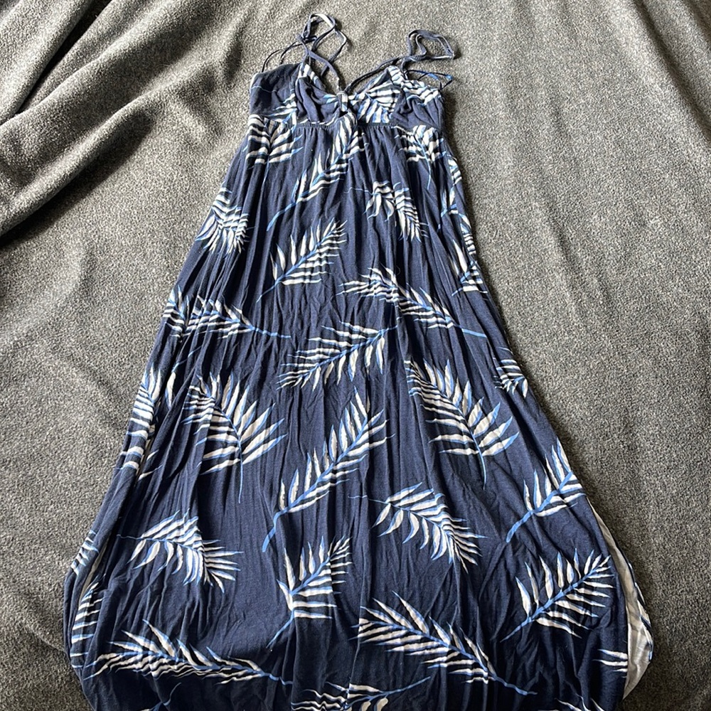 Maxi blue dress